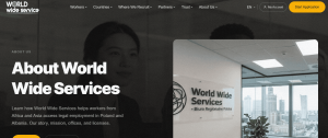 What World Wide Services can offer to the candidates